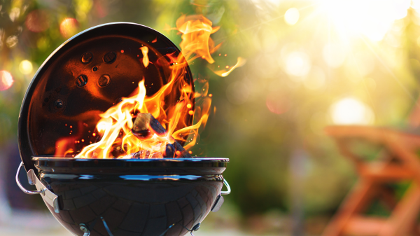 Ein Grill im Garten, © Shutterstock