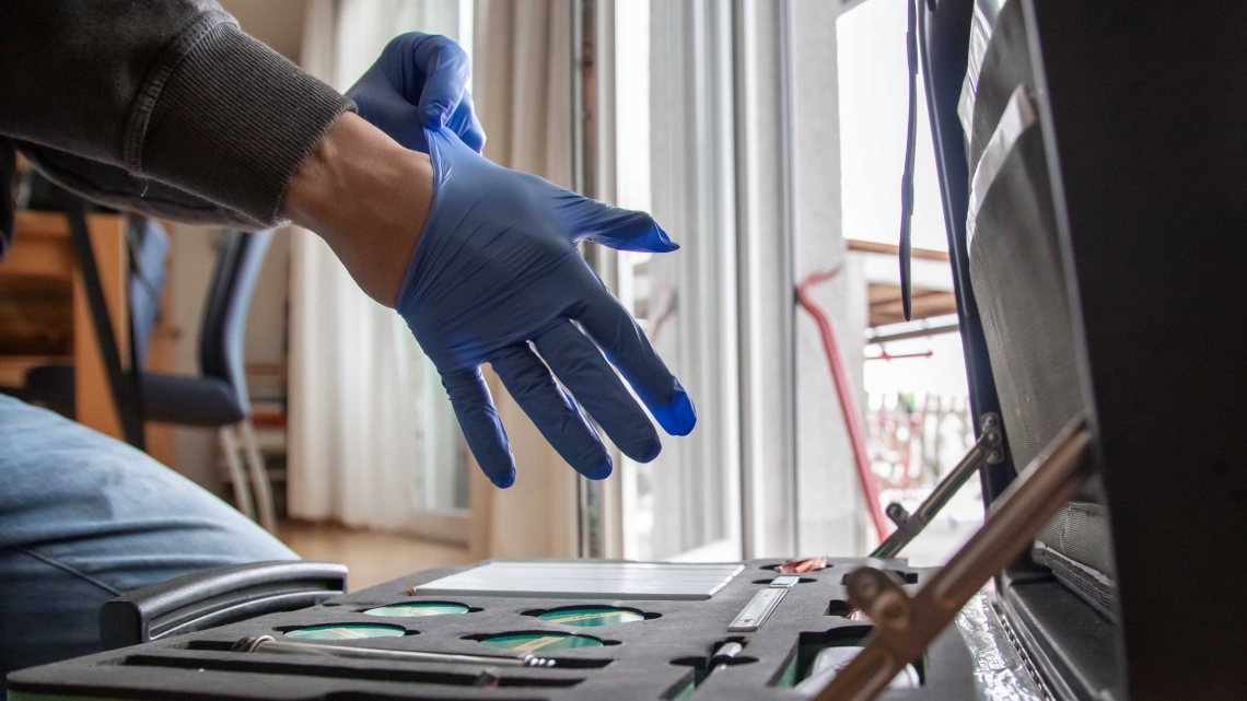 Einbruch in Einfamilienhaus in Sevelen, © Kantonspolizei St. Gallen