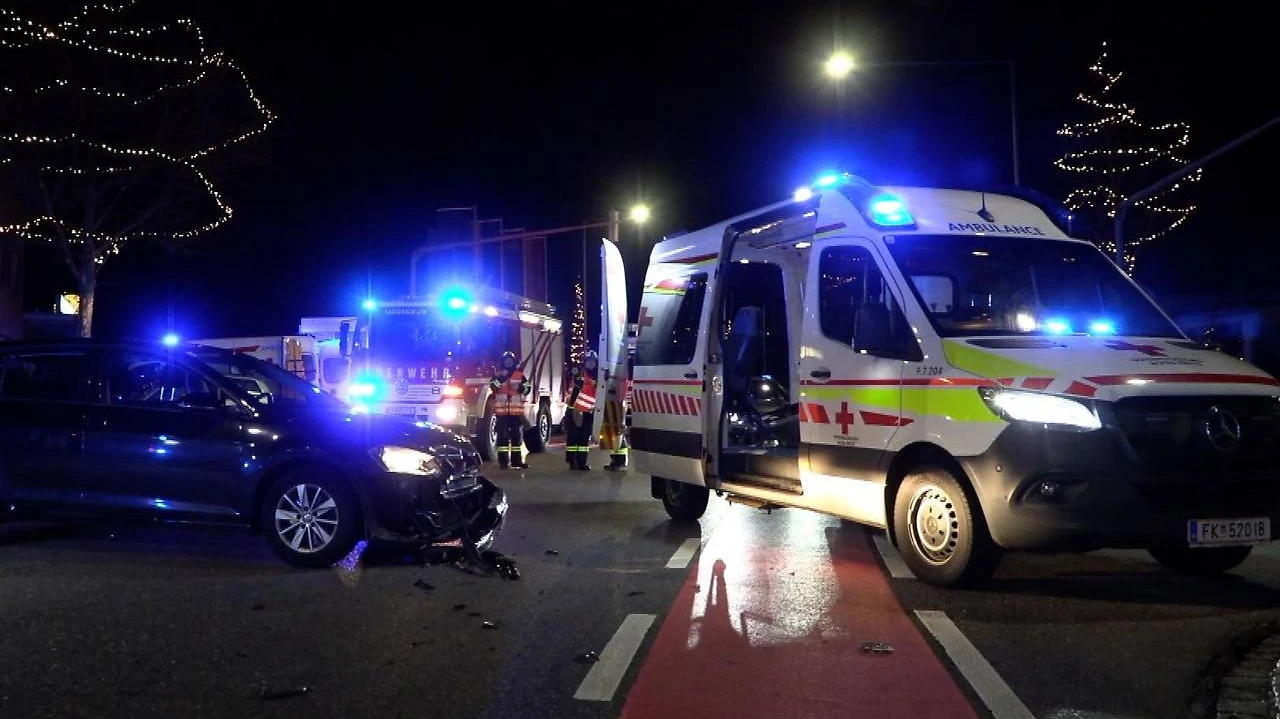 Schwer verletzter bei Unfall in Lauterach, © VU Lauterach / Maurice Shourot Schwer verletzter bei Unfall in Lauterach, © VU Lauterach / Maurice Shourot