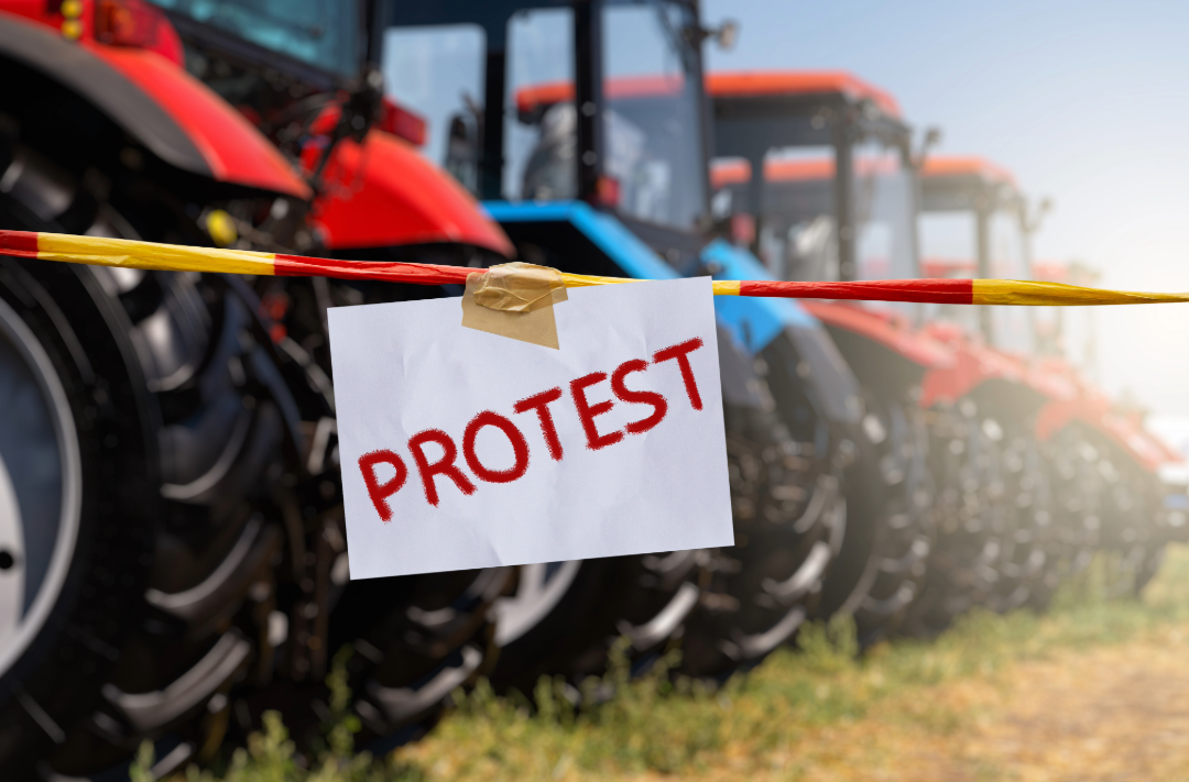 Bauernproteste in Thüringen, © Adobe Stock