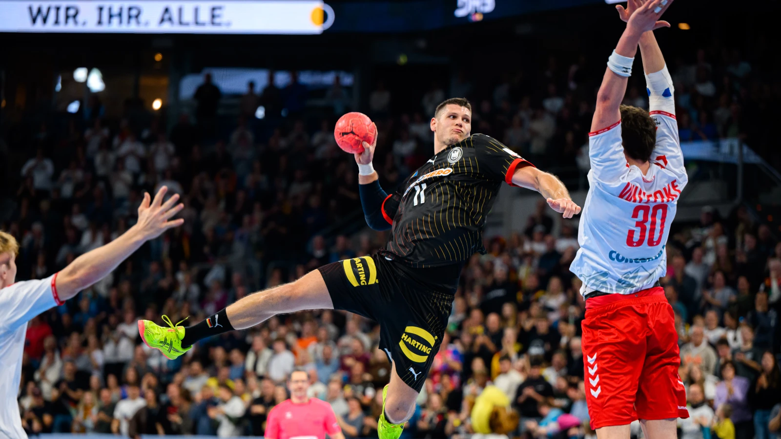 Erneut chancenlos gegen Deutschland, © Keystone / DPA / Marco Wolf Erneut chancenlos gegen Deutschland, © Keystone / DPA / Marco Wolf