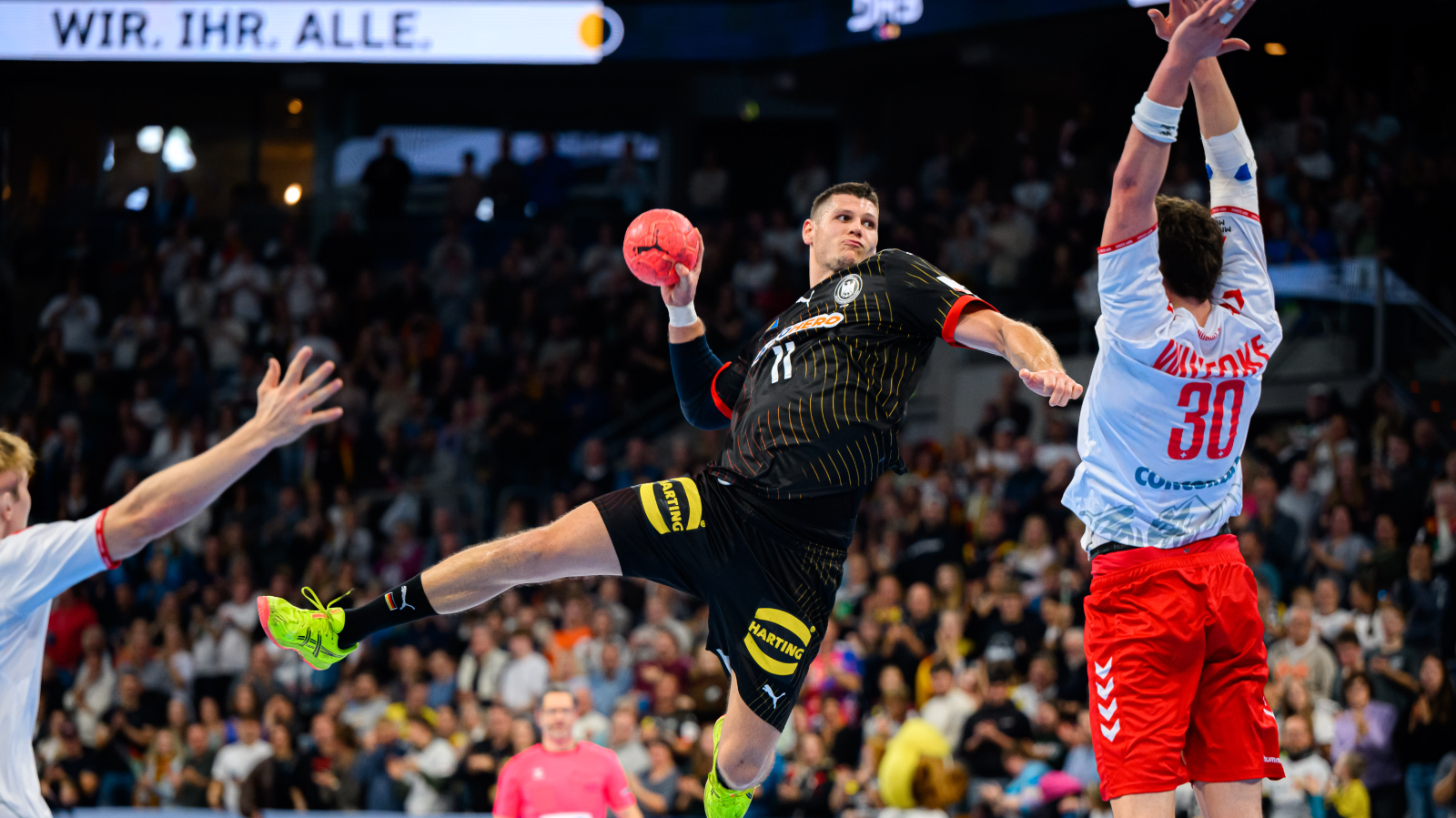 Erneut chancenlos gegen Deutschland, © Keystone / DPA / Marco Wolf