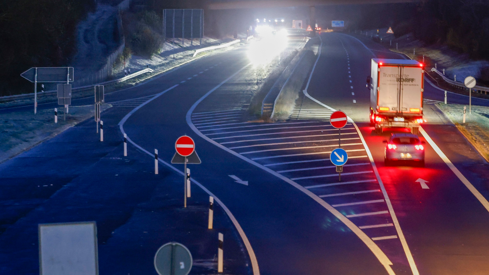 A1 Otoyolundaki 25 Kilometrelik Boşluk İçin Kritik Dava Günü, © Thomas Banneyer/dpa