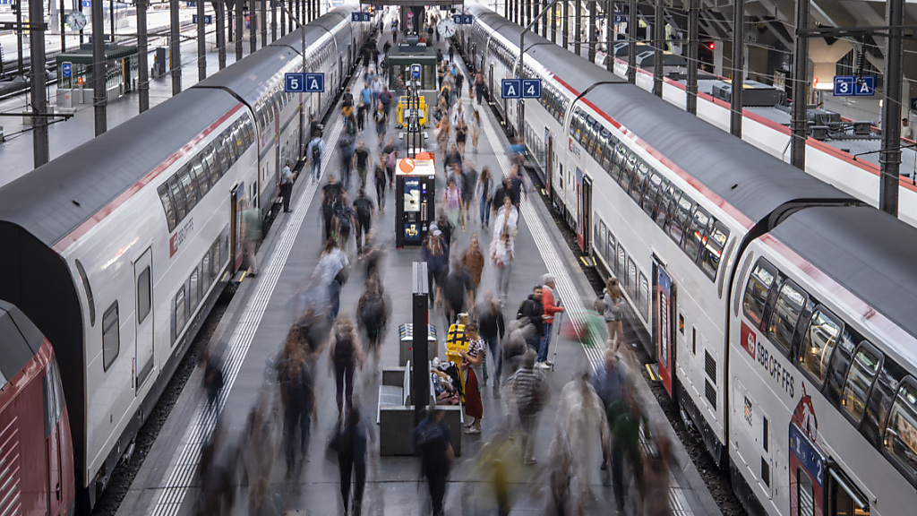 SBB nach drei Jahren wieder in den schwarzen Zahlen, © Keystone/SDA