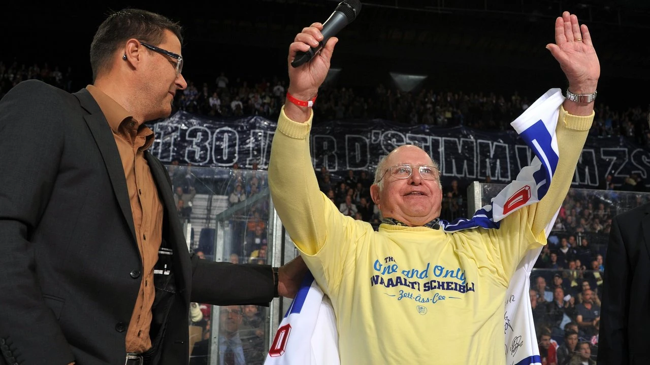 Kultmoderator Walter Scheibli ist gestorben, © ZSC Lions Kultmoderator Walter Scheibli ist gestorben, © ZSC Lions