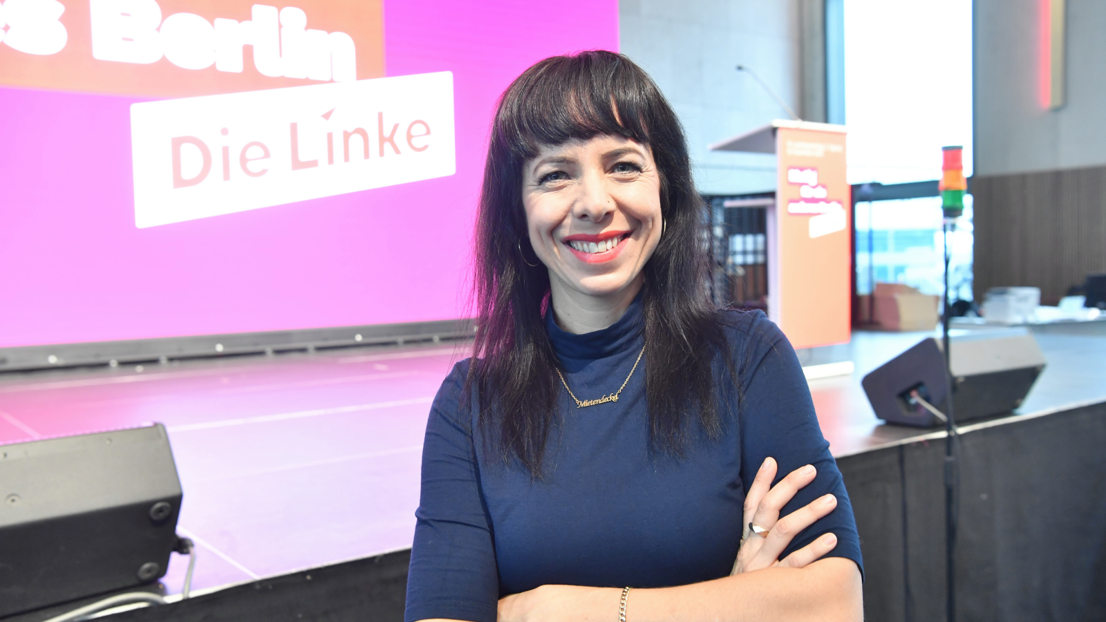 Berlin’in Sol Parti adayı Eralp, Ramallah ile kardeş şehir anlaşması istiyor, © Paul Zinken/dpa