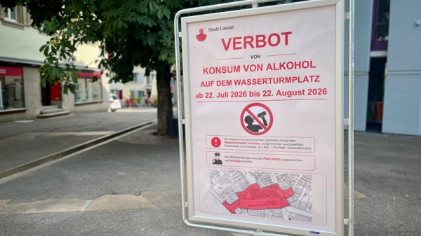 Alkoholverbot am Wasserturmplatz in Liestal nützt Alkoholverbot am Wasserturmplatz in Liestal nützt