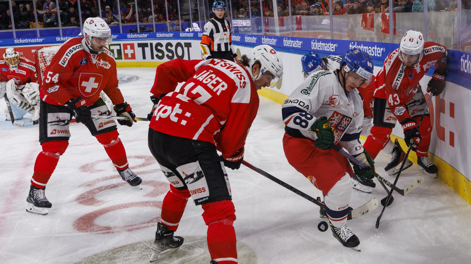 Schweizer verlieren auch gegen Tschechien, © Keystone/SDA