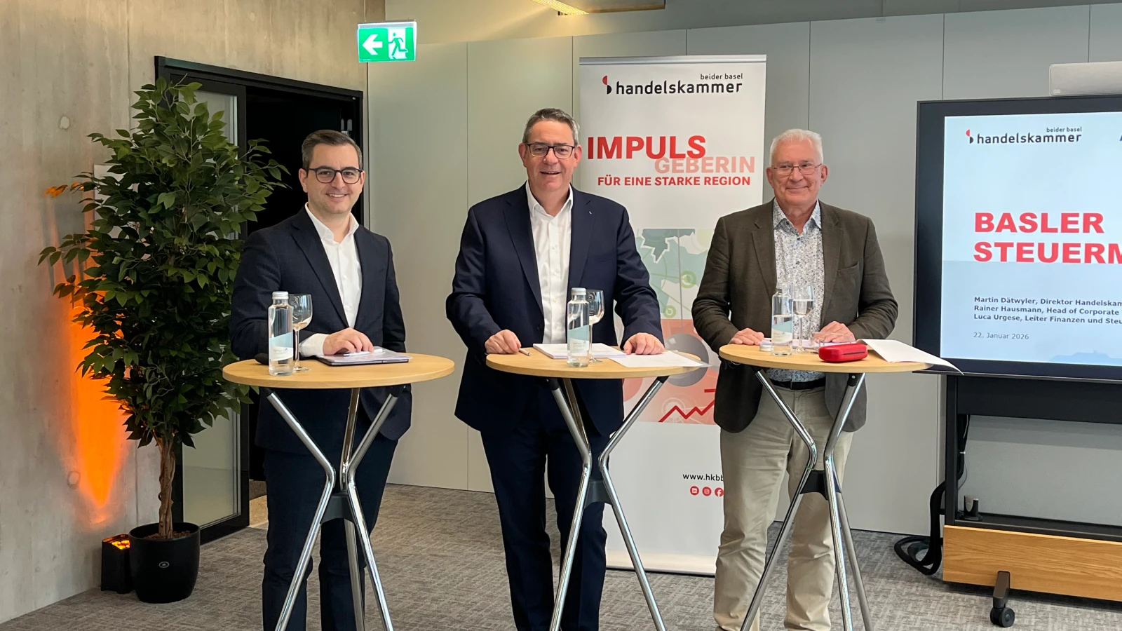 Handelskammer beider Basel fordert: Einkommenssteuern müssen sinken, © Radio Basilisk Handelskammer beider Basel fordert: Einkommenssteuern müssen sinken, © Radio Basilisk