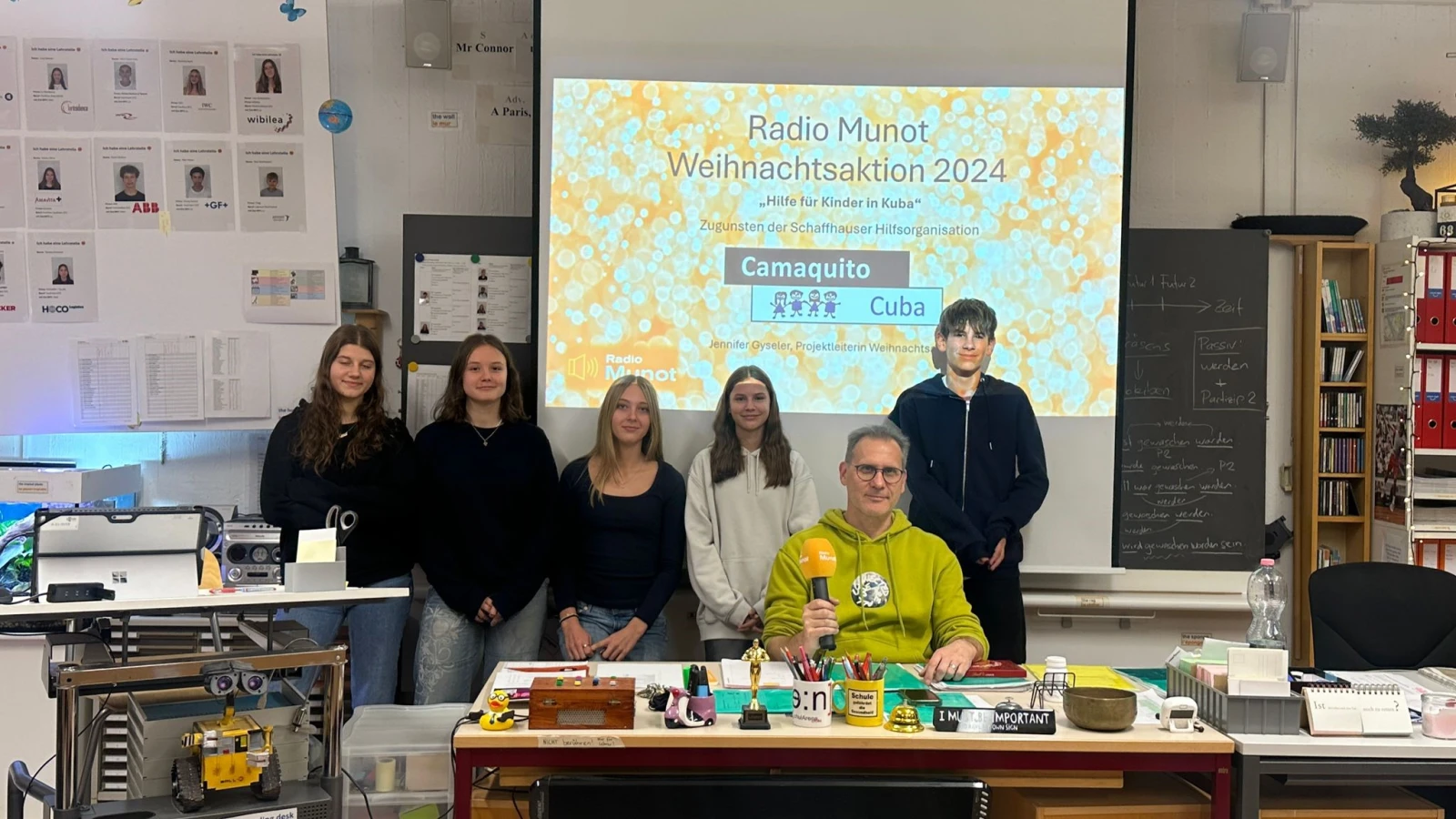Gräfler-Schulhaus spendet 3850 Franken für Kinder in Kuba, © Radio Munot Gräfler-Schulhaus spendet 3850 Franken für Kinder in Kuba, © Radio Munot