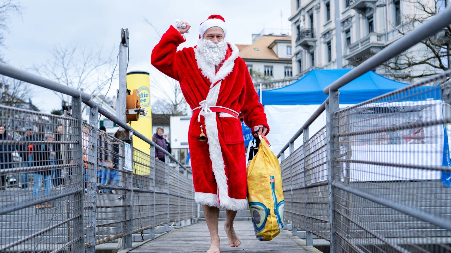 Zürcher Samichlaus-Schwimmen 2025, © Zürcher Samichlaus Schwimmen Zürcher Samichlaus-Schwimmen 2025, © Zürcher Samichlaus Schwimmen
