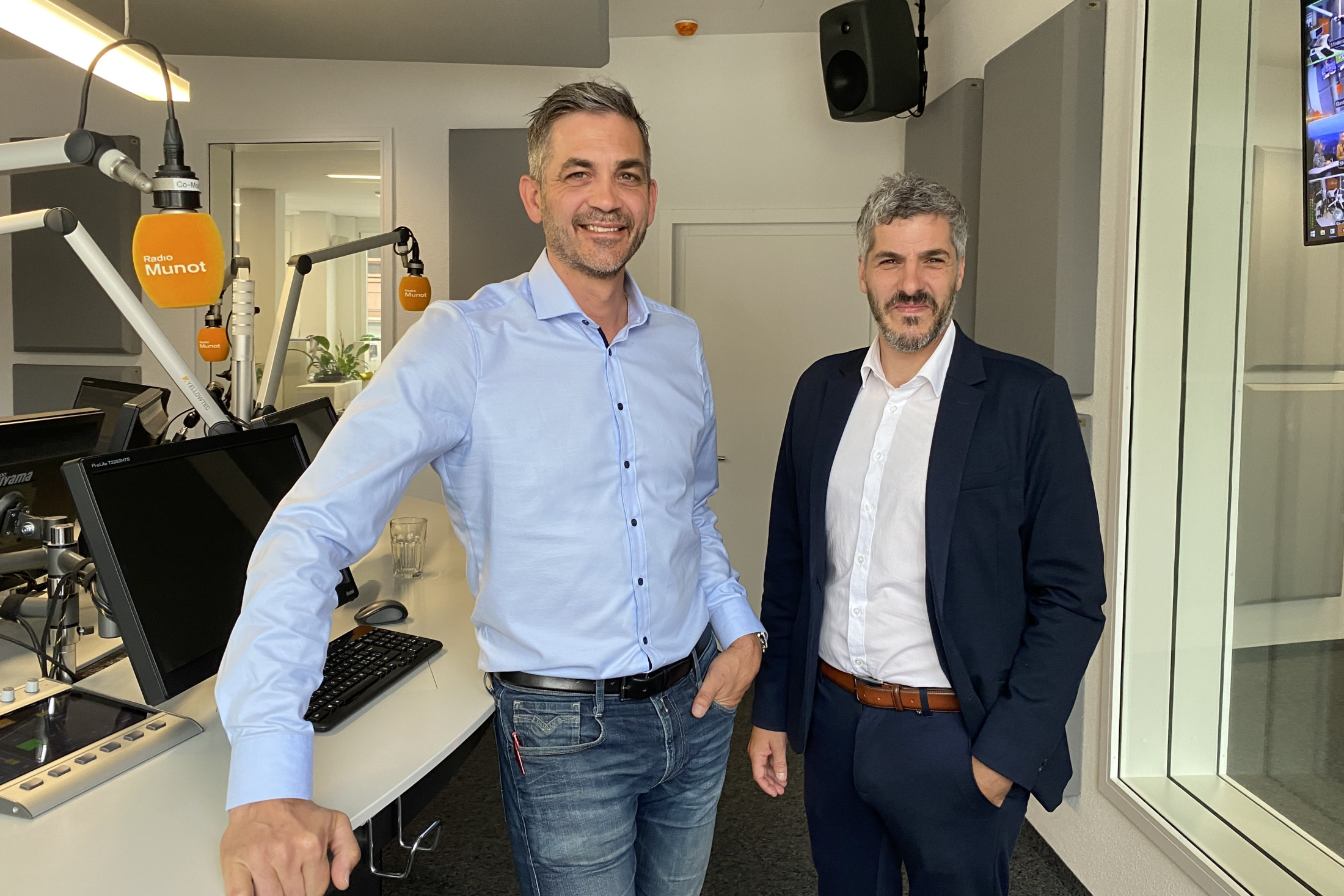 © Von links: Severin Brüngger (FDP) und Simon Stocker (SP).