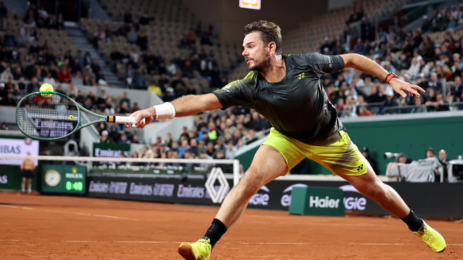 Wawrinka mit einem enttäuschenden Ende, © Keystone-SDA Wawrinka mit einem enttäuschenden Ende, © Keystone-SDA