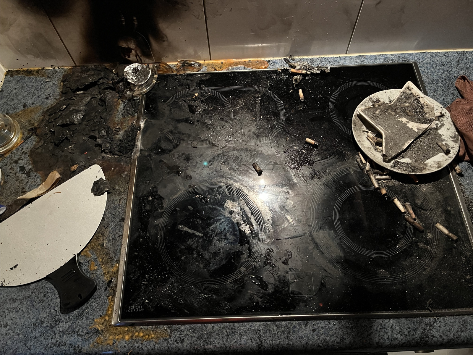 Küchenbrand in Sevelen, © Kapo SG