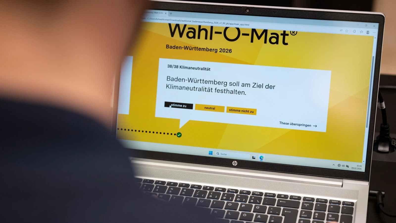 Baden-Württemberg’de seçim hazırlığı: Wahl-O-Mat yayında, © Marijan Murat/dpa Baden-Württemberg’de seçim hazırlığı: Wahl-O-Mat yayında, © Marijan Murat/dpa