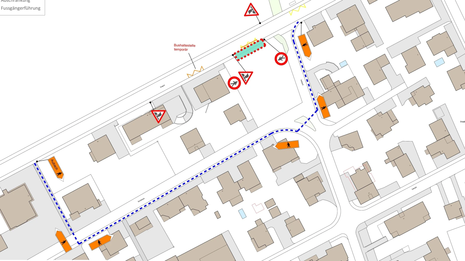 Ausbau der Bushaltestelle Gagoz beginnt, © Grafik/Amt für Tiefbau und Geoinformation Ausbau der Bushaltestelle Gagoz beginnt, © Grafik/Amt für Tiefbau und Geoinformation