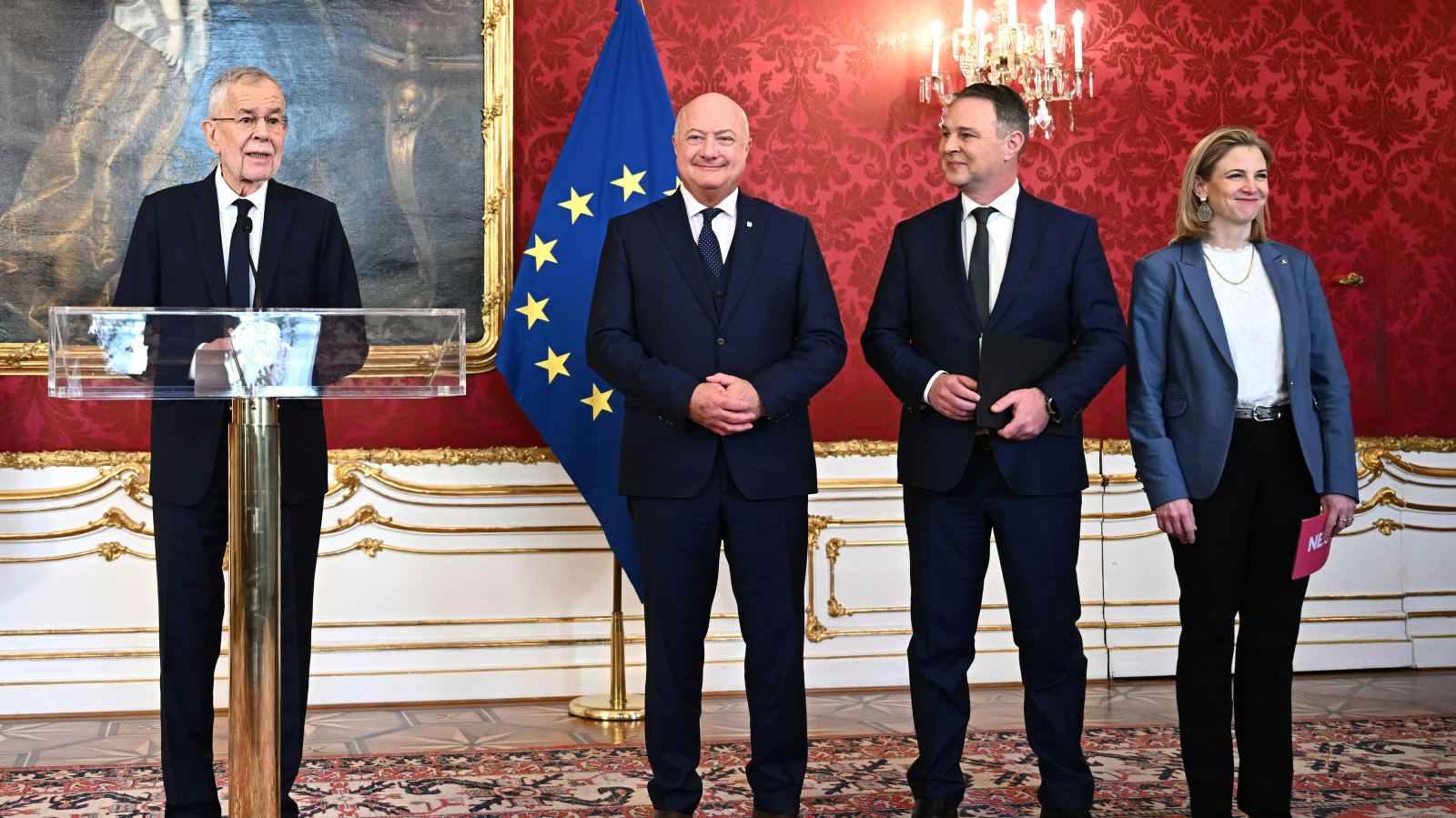 Drei Mitte-Parteien bilden Koalition in Österreich, © Keystone/SDA