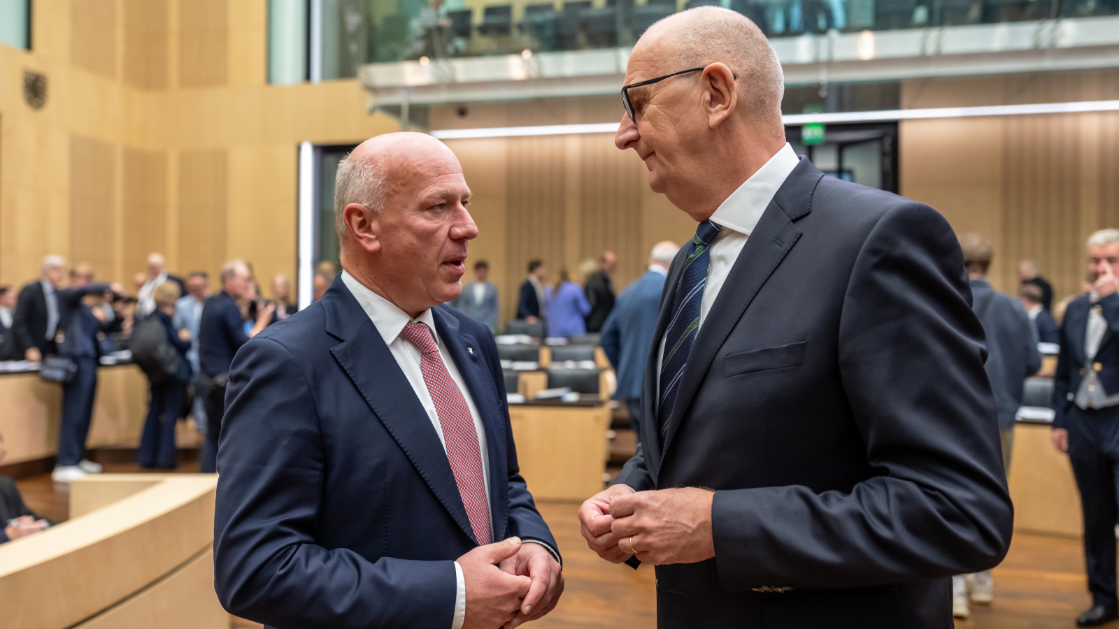 Wegner ve Woidke’den Doğu Alman Halkına Övgü!, © dpa