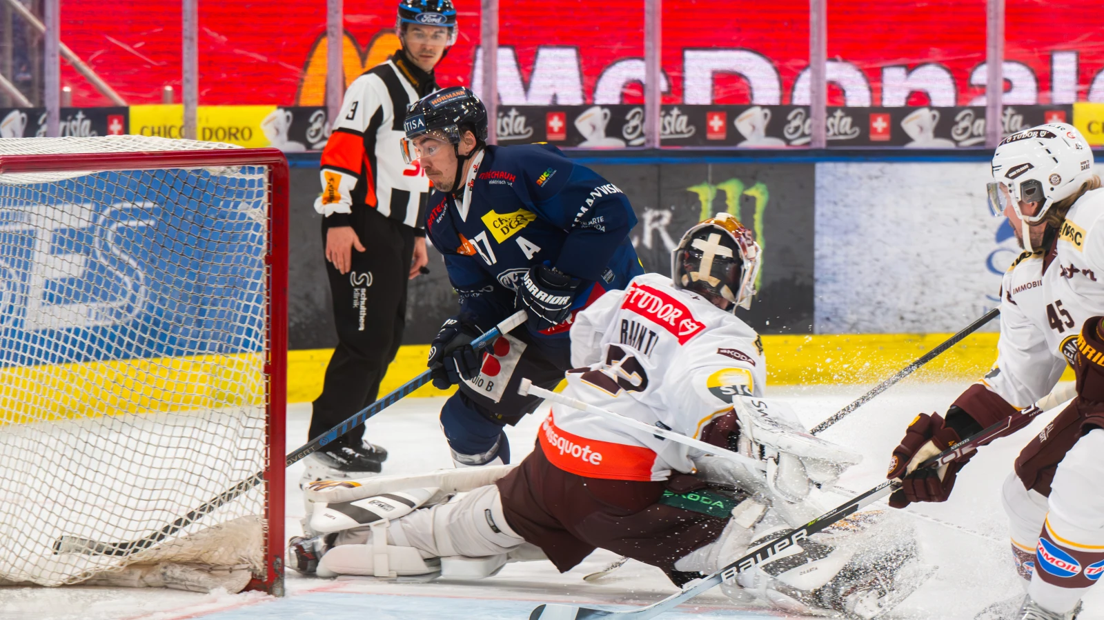 Die Fakten der fünf National-League-Spiele von gestern, © Keystone / TI-Press / Samuel Golay Die Fakten der fünf National-League-Spiele von gestern, © Keystone / TI-Press / Samuel Golay