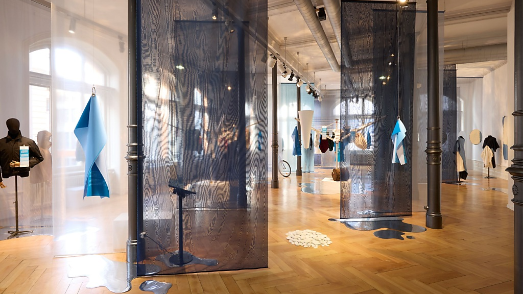 St. Galler Textilmuseum zeigt "Circle of Water", © Keystone / SDA / Symbolbild
