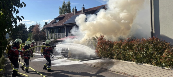 Brand in Dörflingen verursacht hohen Sachschaden
