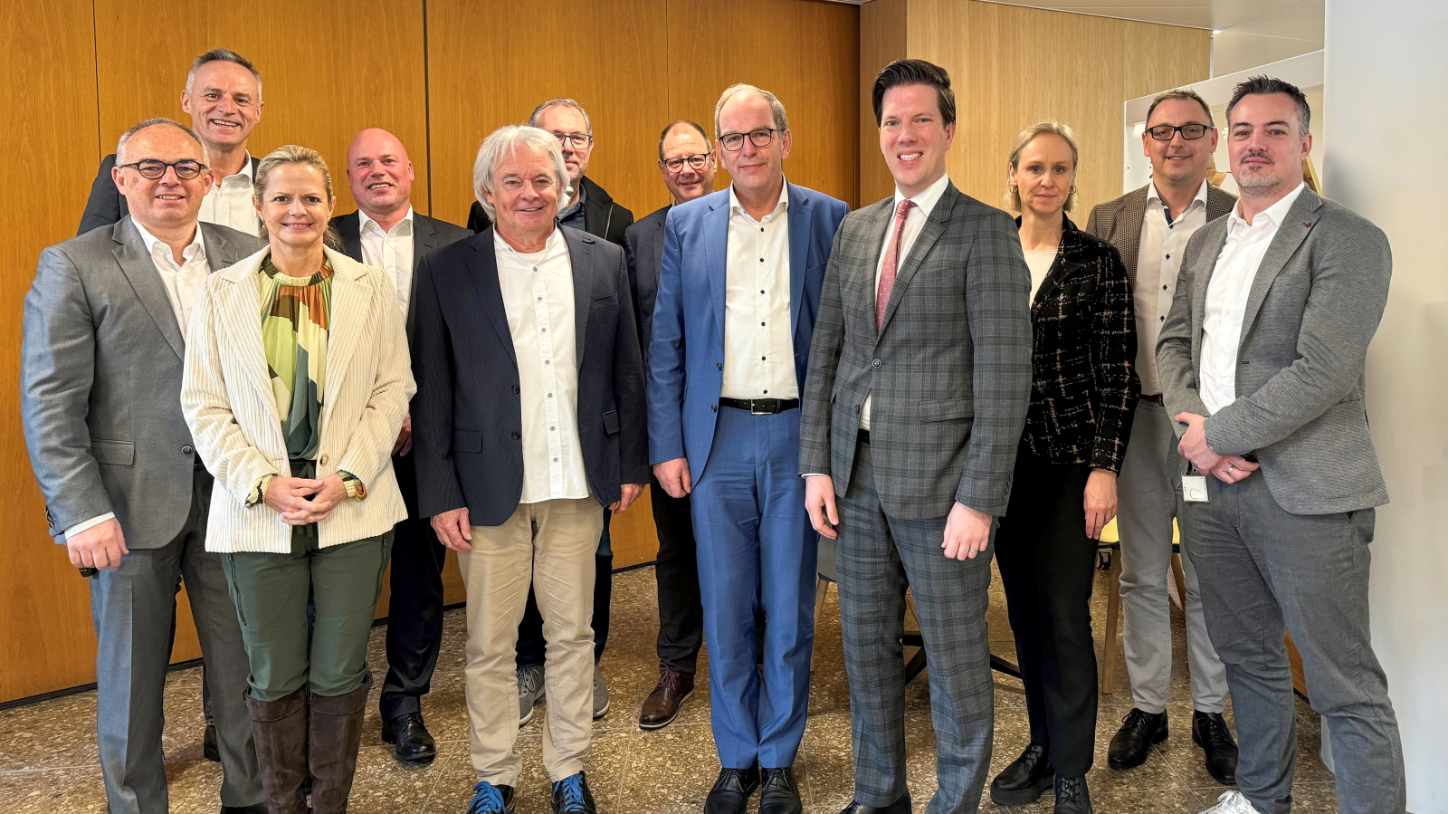 Delegation besucht neues Rehazentrum in St. Gallen, © Kliniken Valens