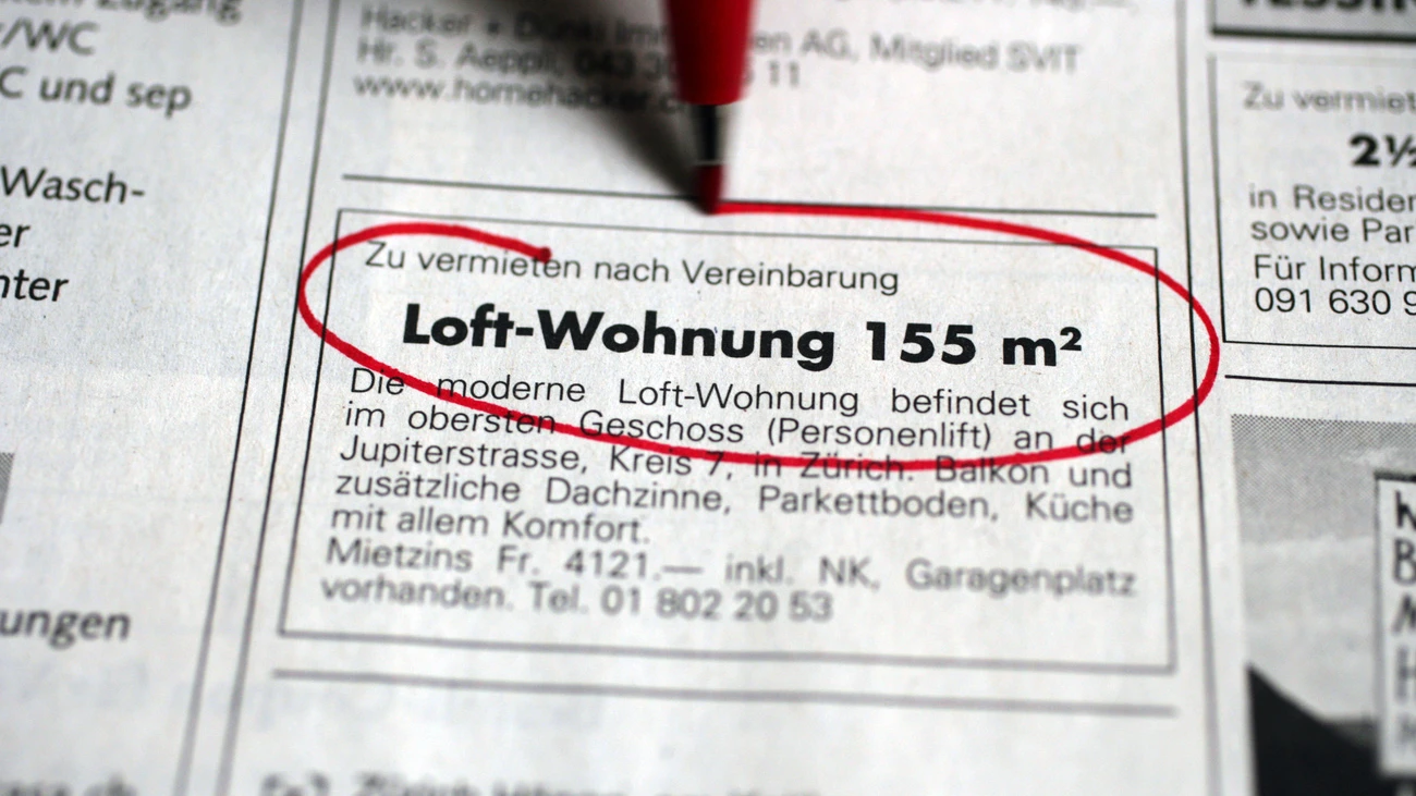 Löhne Mieten Zürich , © Keystone-SDA Löhne Mieten Zürich , © Keystone-SDA