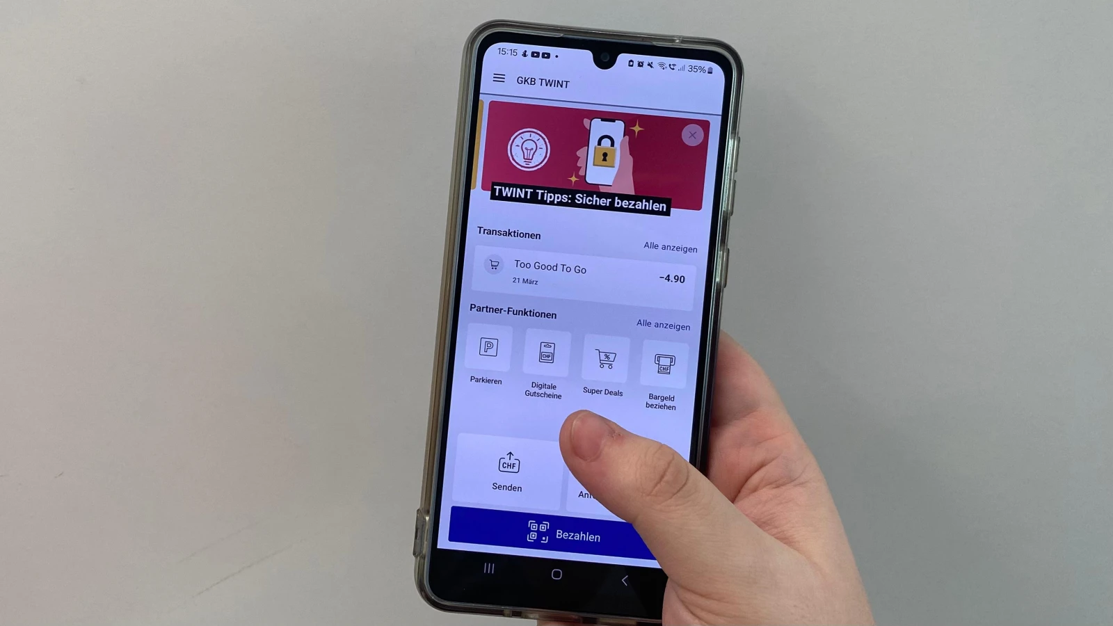 Twint hat bei Schweizern den besten Ruf, © Radio Liechtenstein Twint hat bei Schweizern den besten Ruf, © Radio Liechtenstein