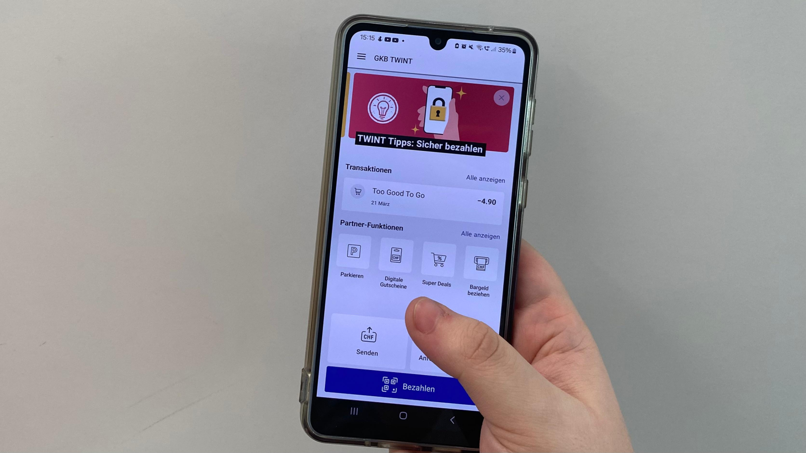 Twint hat bei Schweizern den besten Ruf, © Radio Liechtenstein