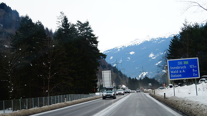 Verkehrsprobleme nach Murenabgang auf Arlbergstrecke, © Wikipedia