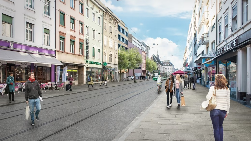 Wegen Rekursen: Erneuerung Clarastrasse verzögert sich, © BVD