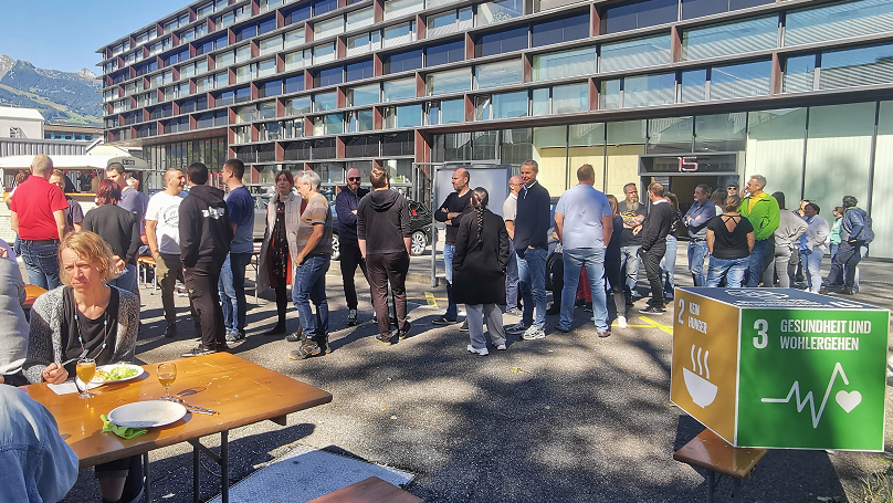 Gemeinsamer Mittag für die UNO-Nachhaltigkeitsziele, © Lenum AG