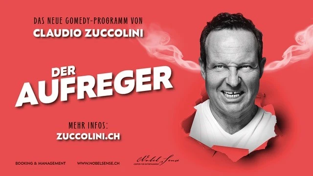 Claudio Zuccolini - DER AUFREGER, © Claudio Zuccolini Claudio Zuccolini - DER AUFREGER, © Claudio Zuccolini