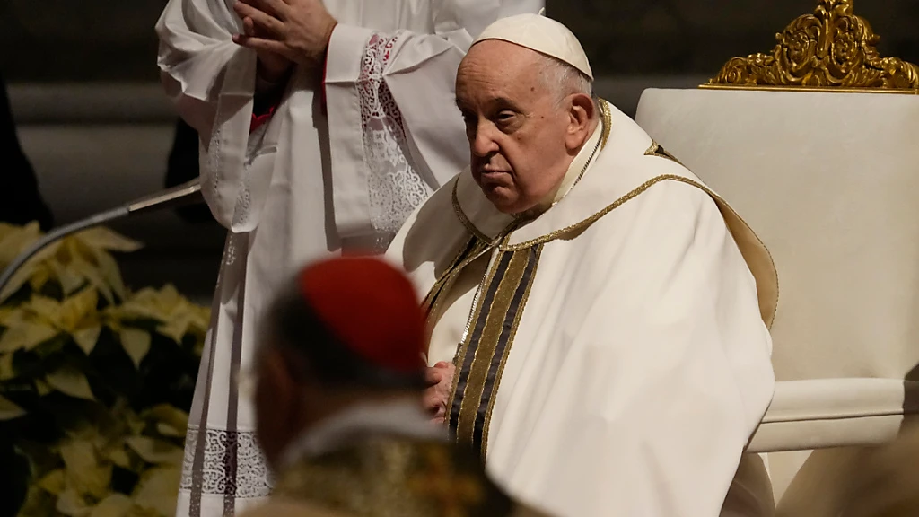 Papst ruft zu Frieden im Nahen Osten auf, © Gregorio Borgia/AP/dpa Papst ruft zu Frieden im Nahen Osten auf, © Gregorio Borgia/AP/dpa