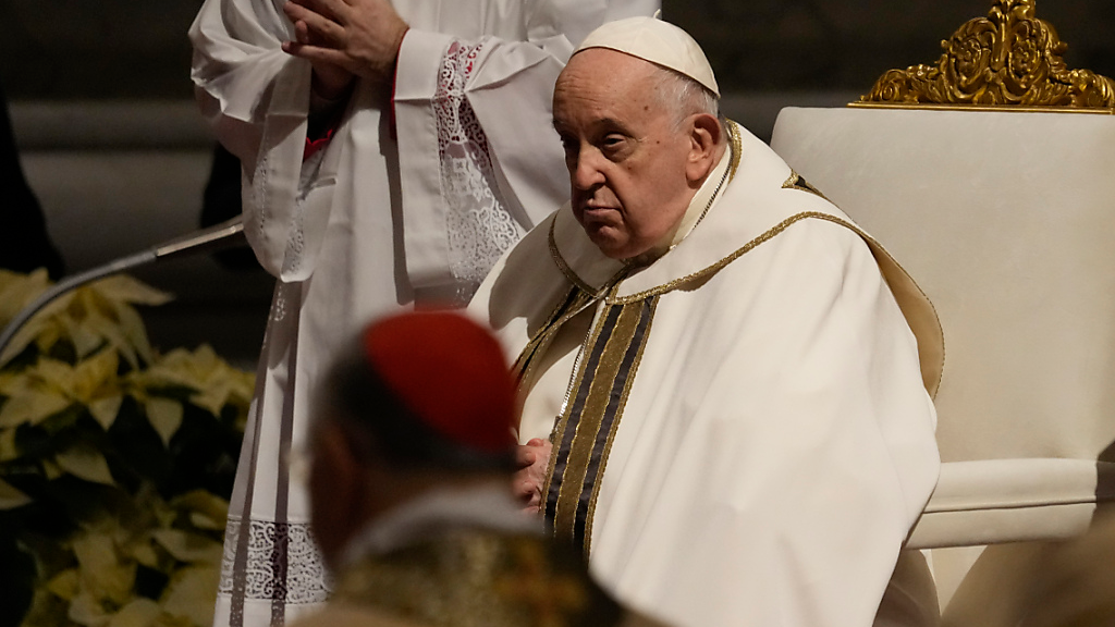 Papst ruft zu Frieden im Nahen Osten auf, © Gregorio Borgia/AP/dpa