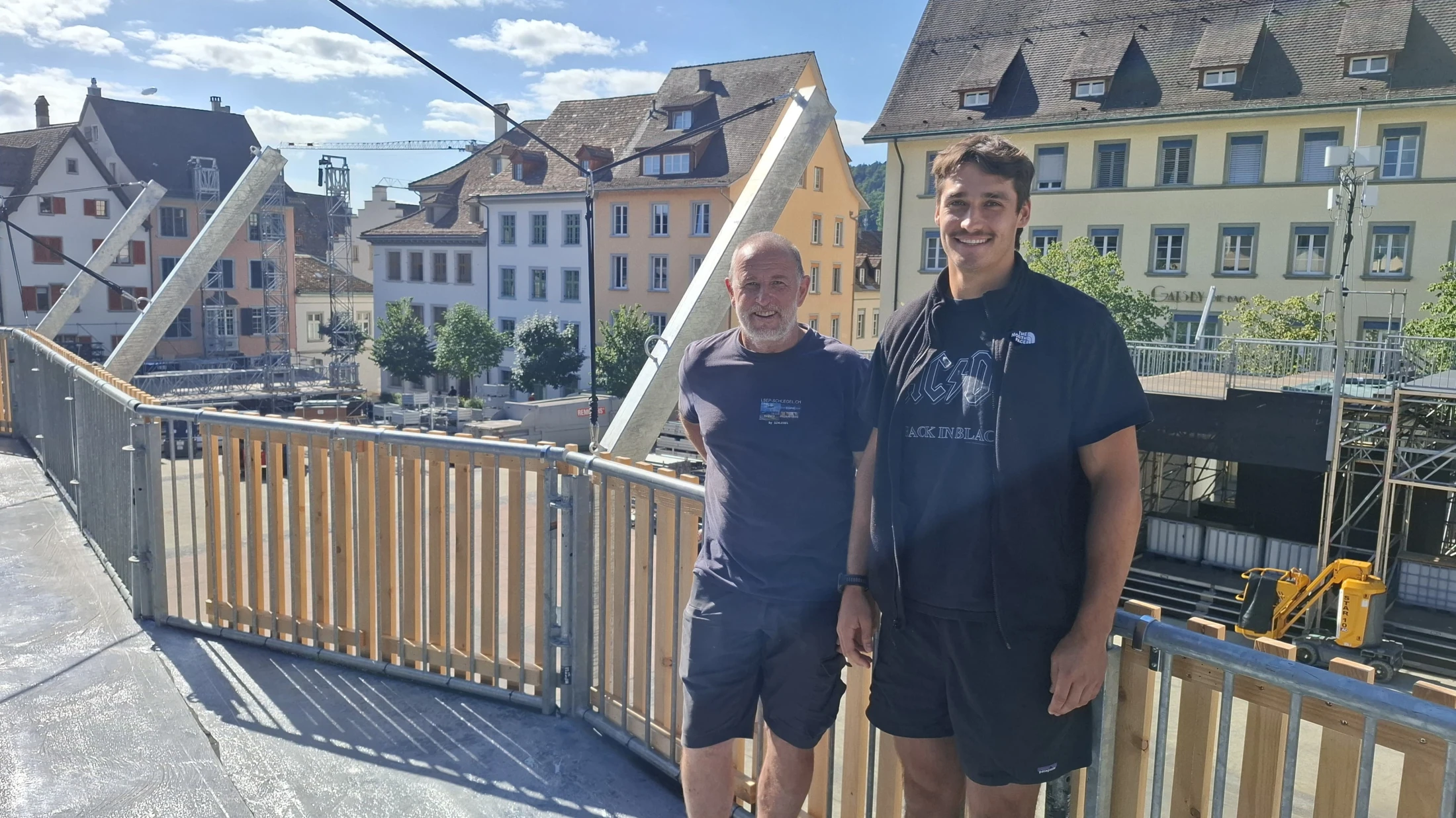 Markus Schlegel (links) und Lukas Brugger, © Radio Munot Markus Schlegel (links) und Lukas Brugger, © Radio Munot