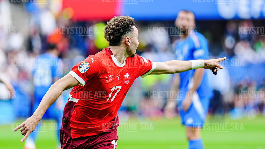 Die Schweiz steht im EM-Viertelfinal! 2:0 gegen Italien, © Keystone