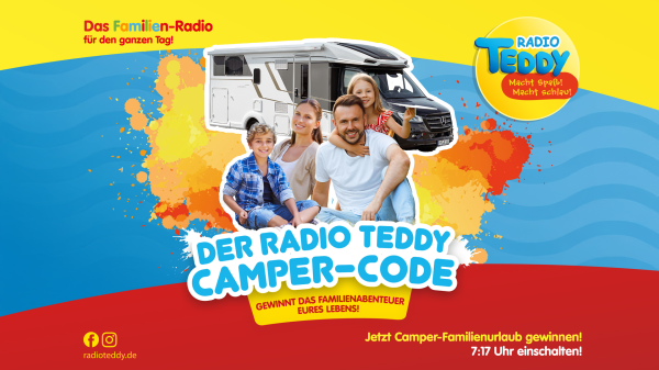 Der Radio TEDDY-Camper-Code
