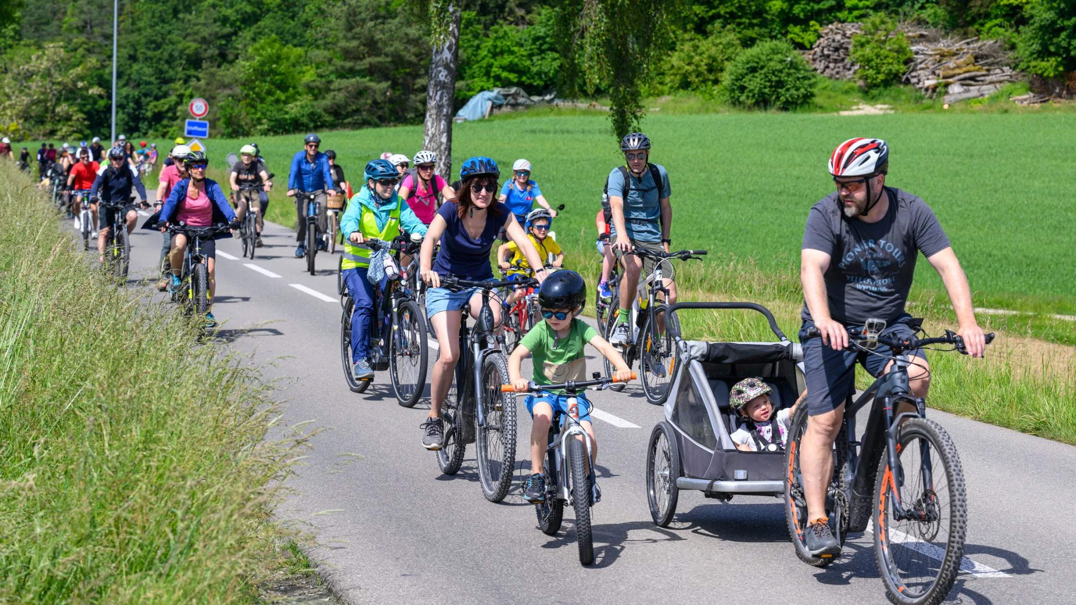 © Archivbild. Quelle: SlowUp Schaffhausen-Hegau © Archivbild. Quelle: SlowUp Schaffhausen-Hegau