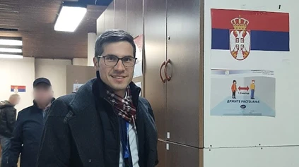 Gassner als Wahlbeobachter in Serbien, © ZVG Gassner als Wahlbeobachter in Serbien, © ZVG