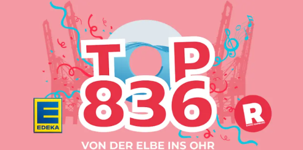 Top 836 Logo 2025, © Radio Hamburg