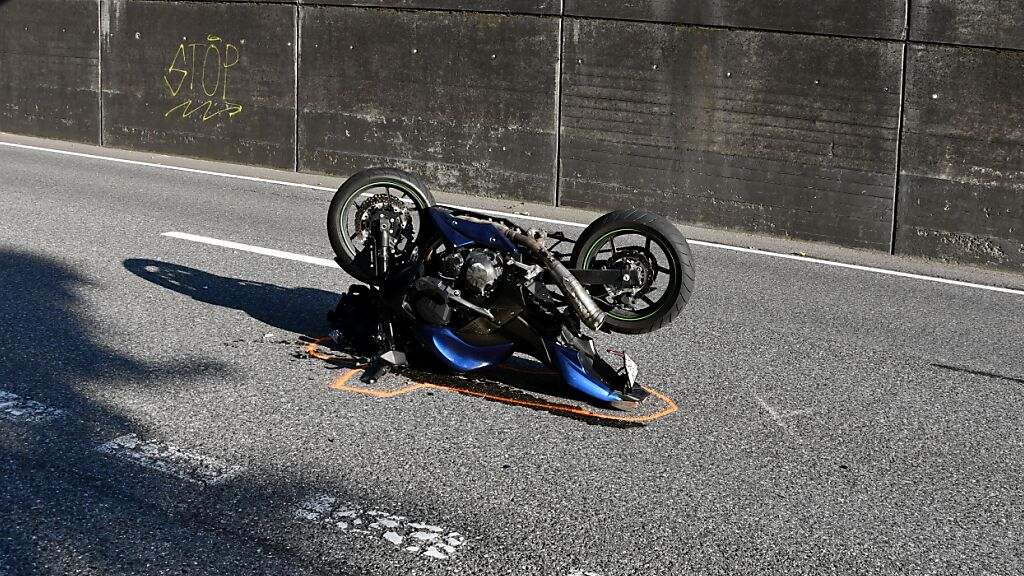 Motorradfahrer bei Kollision in Chur verletzt, © Keystone/SDA