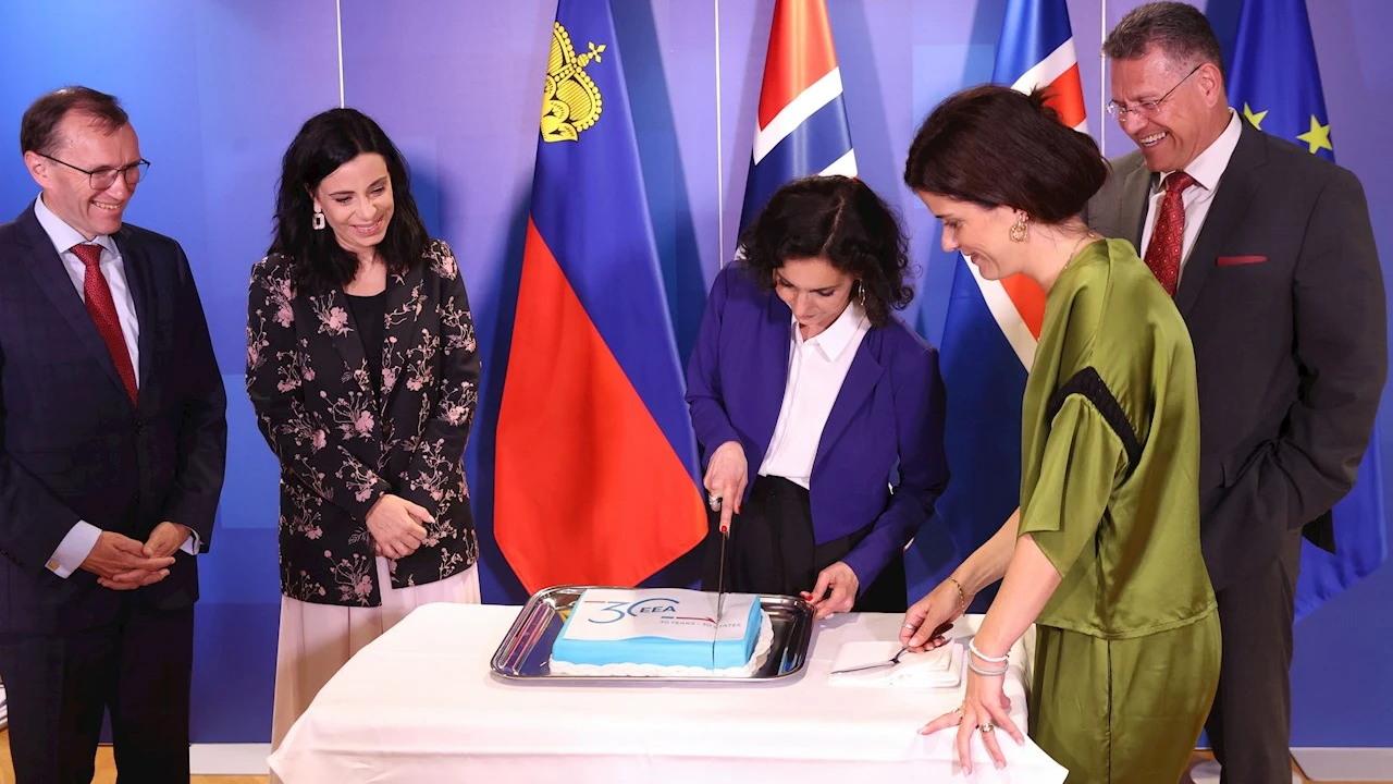 30 Jahre Jubiläum des Europäischen Wirtschaftsraums, © Regierung des Fürstentums Liechtenstein 30 Jahre Jubiläum des Europäischen Wirtschaftsraums, © Regierung des Fürstentums Liechtenstein