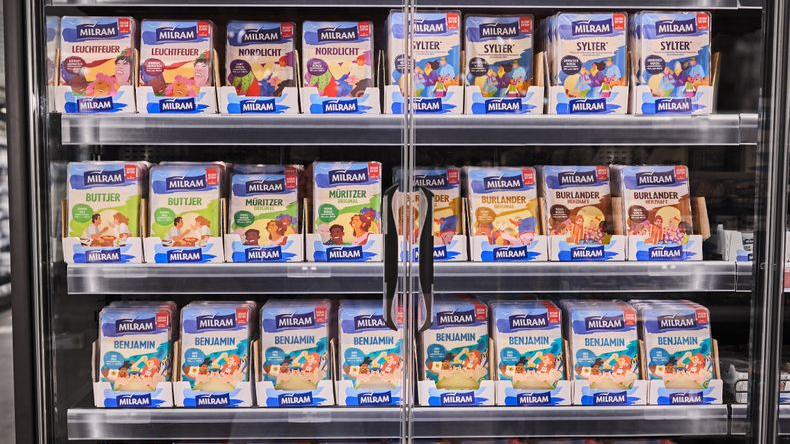 Milram Peynirine Sosyal Medyada Tepkiler Dikkat Çekiyor!, © DMK Group/dpa