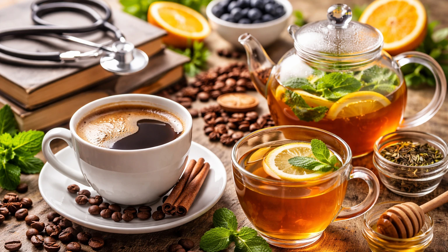 Kahve ve Çay Tüketimi Demans Riskini Azaltabilir, © KI Kahve ve Çay Tüketimi Demans Riskini Azaltabilir, © KI