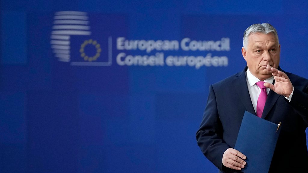 Orban verhindert Finanzhilfen für Ukraine, © Virginia Mayo/AP/dpa