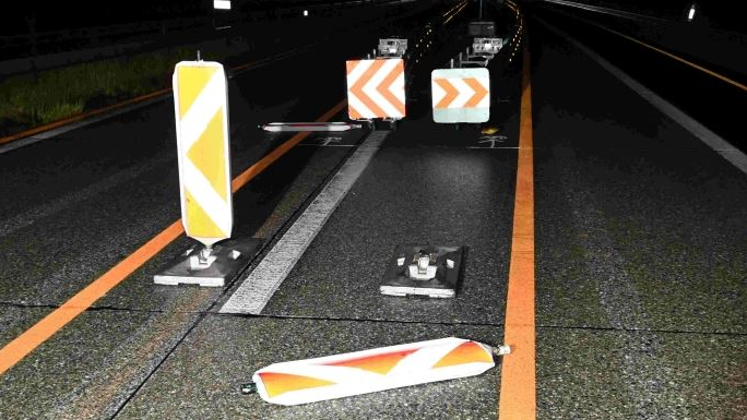 Selbstunfall wegen Übermüdung, © Kantonspolizei St. Gallen