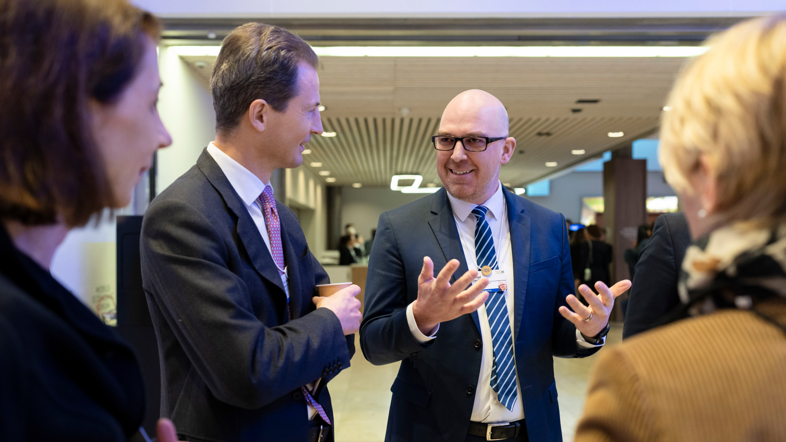 Gedrängtes WEF Programm der Liechtensteiner Delegation, © IKR