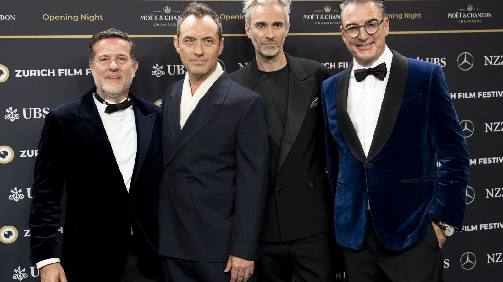 Das 20. Zurich Film Festival wird mit Jude Law eröffnet, © Keystone/SDA Das 20. Zurich Film Festival wird mit Jude Law eröffnet, © Keystone/SDA