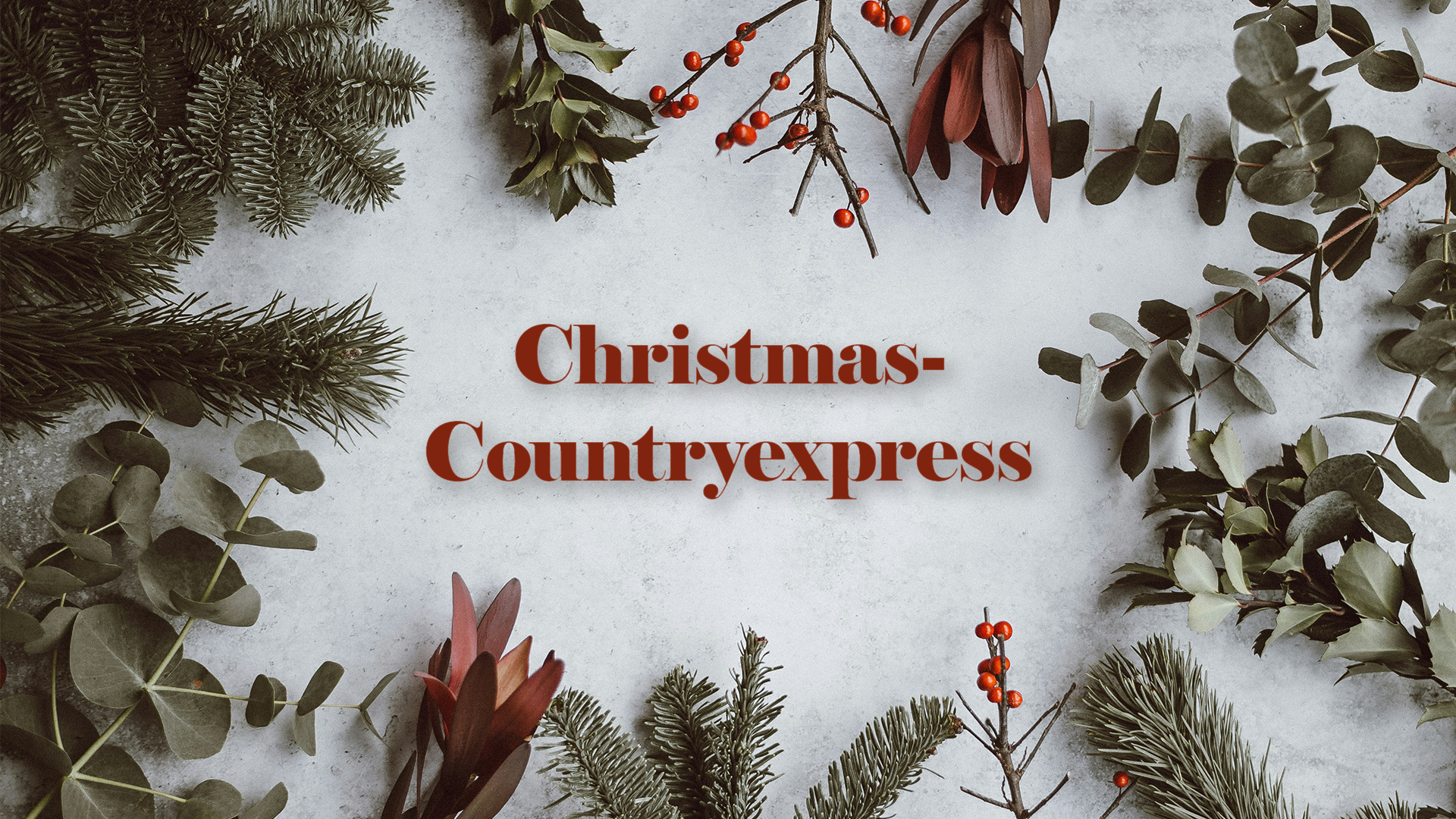 Der Christmas-Countryexpress bei Radio Munot., © Foto von Annie Spratt auf Unsplash